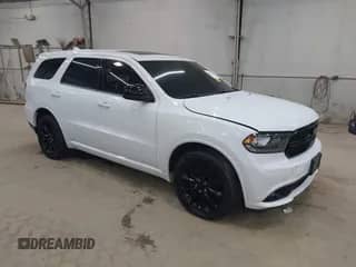 2018 Dodge Durango SXT with VIN 1C4RDJAGXJC265960, listed as a IAAI auction lot 43505618 with 60,869 mi miles and . Bid and sale history available at DreamBid. Image 1.