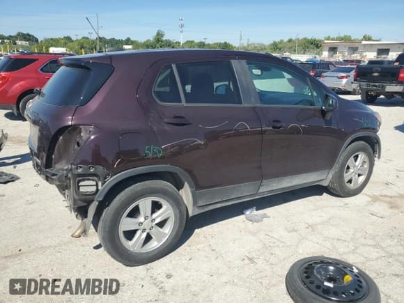 ✅ 2021 Chevrolet Trax LS • VIN: KL7CJKSB2MB305849 • Lot: 70650915. Listed on Copart with 65,771 mi. Free auction sales archive from the USA and detailed vehicle history report at DreamBid. Image 3.