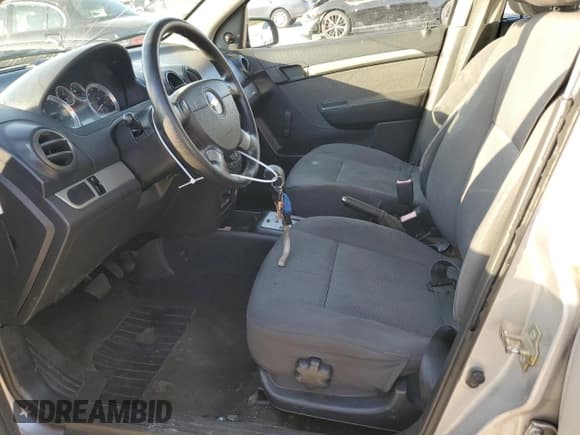 ✅ 2007 Chevrolet Aveo LS • VIN: KL1TD56607B129758 • Лот: 57066175. Опубликован ранее на Copart с пробегом 158 446 миль. Бесплатный доступ к архиву аукционных продаж из США и подробный отчёт об истории автомобиля на DreamBid. Изображение 7.