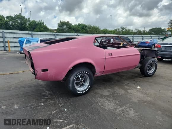 ✅ 1972 Ford Mustang • VIN: 2F05H213596 • Lot: 61447325. Listed on Copart with Not provided. Free auction sales archive from the USA and detailed vehicle history report at DreamBid. Image 3.