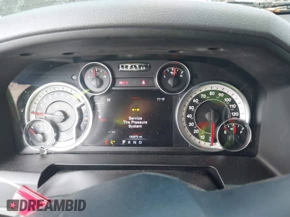 2016 Ram 1500 Big Horn with VIN 1C6RR6LT5GS194990, listed as a IAAI auction lot 41991289 with 162,975 mi miles and . Bid and sale history available at DreamBid. Image 7.