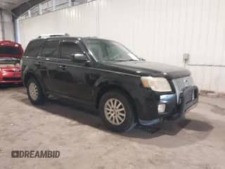 2010 Mercury Mariner Premier with VIN 4M2CN9HG2AKJ19690, listed as a IAAI auction lot 43221081 with 136,828 mi miles and . Bid and sale history available at DreamBid. Image 1.