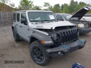 ✅ 2023 Jeep Wrangler • VIN: 1C4JJXN67PW691008 • Lot: 42641377. Wystawiony na IAAI z przebiegiem 22 985 mil. Bezpłatny archiwum sprzedaży aukcyjnych z USA i szczegółowy raport historii pojazdu na DreamBid. Zdjęcie 1.