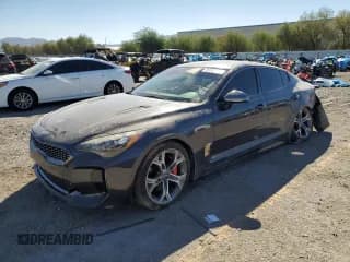 ✅ 2021 Kia Stinger GT • VIN: KNAE35LC8M6096072 • Лот: 85549425. Опубликован ранее на Copart с пробегом 85 937 миль. Бесплатный доступ к архиву аукционных продаж из США и подробный отчёт об истории автомобиля на DreamBid. Изображение 1.