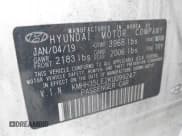 ✅ 2019 Hyundai Elantra • VIN: KMHH35LE2KU099247 • Lot: 43077370. Listed on IAAI with 58,795 mi. Free auction sales archive from the USA and detailed vehicle history report at DreamBid. Image 9.