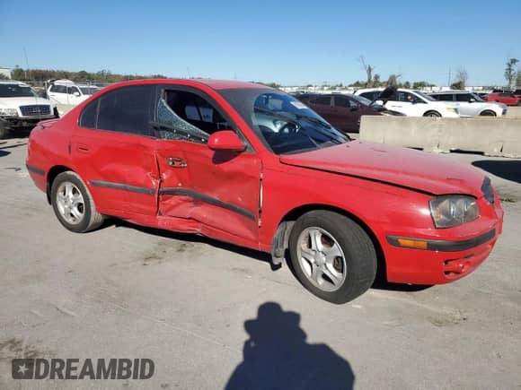 2004 Hyundai Elantra GLS z VIN KMHDN46D24U752362, wystawiony jako Copart lot #81528944 z przebiegiem 157 830 mil mil oraz Szkoda całkowita • Salvage title. Historia ofert i sprzedaży dostępna na DreamBid. Obrazek 4.