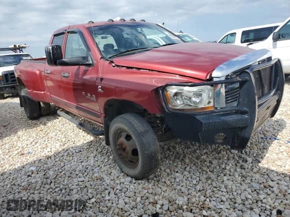2006 Dodge 3500 SLT z VIN 3D7MX48C46G119473, wystawiony jako Copart lot #55405625 z przebiegiem 341 093 mil mil oraz Szkoda całkowita • Salvage title. Historia ofert i sprzedaży dostępna na DreamBid. Obrazek 4.