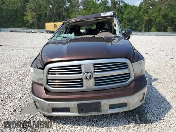 2015 Ram 1500 SLT with VIN 1C6RR6GT2FS613614, listed as a Copart auction lot 54654175 with 140,275 mi miles and Non repairable. Bid and sale history available at DreamBid. Image 5.