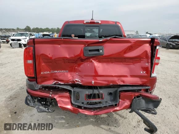 ✅ 2021 Chevrolet Colorado 2WD LT • VIN: 1GCGSCEA3M1295848 • Лот: 47415755. Опубликован ранее на Copart с пробегом 57 739 миль. Бесплатный доступ к архиву аукционных продаж из США и подробный отчёт об истории автомобиля на DreamBid. Изображение 6.
