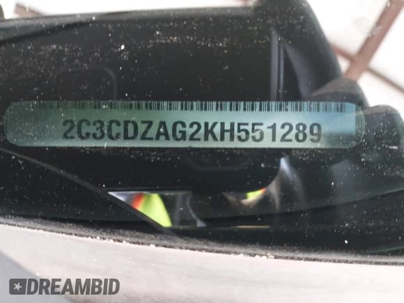 ✅ 2019 Dodge Challenger SXT • VIN: 2C3CDZAG2KH551289 • Лот: 43486781. Опубликован ранее на IAAI с пробегом 52 754 миль. Бесплатный доступ к архиву аукционных продаж из США и подробный отчёт об истории автомобиля на DreamBid. Изображение 9.