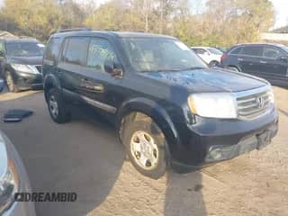 2015 Honda Pilot LX with VIN 5FNYF4H26FB068635, listed as a IAAI auction lot 43550544 with 168,396 mi miles and . Bid and sale history available at DreamBid. Image 1.