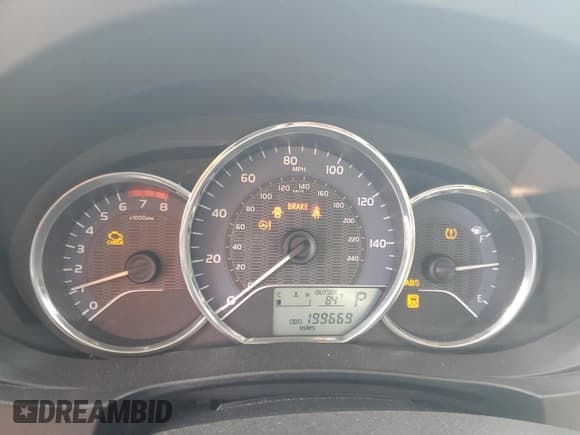 ✅ 2014 Toyota Corolla L • VIN: 2T1BURHE0EC131749 • Lot: 46274635. Listed on Copart with 199,699 mi. Free auction sales archive from the USA and detailed vehicle history report at DreamBid. Image 9.