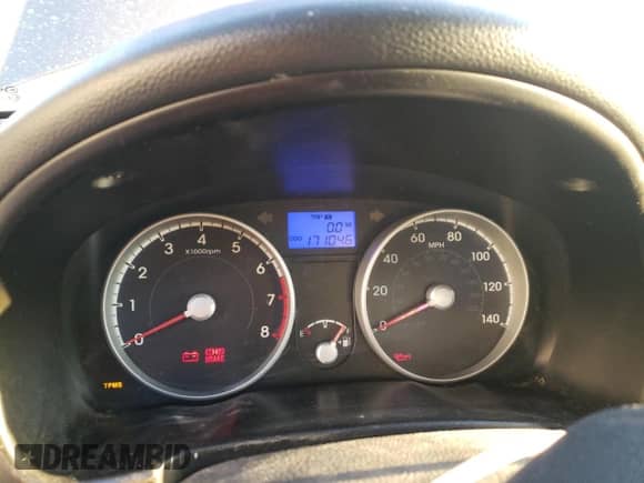 2011 Hyundai Accent GLS z VIN KMHCN4AC9BU611876, wystawiony jako Copart lot #73203914 z przebiegiem 171 046 mil mil oraz Szkoda całkowita • Salvage title. Historia ofert i sprzedaży dostępna na DreamBid. Obrazek 9.