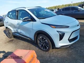 ✅ 2023 Chevrolet Bolt EUV Premier • VIN: 1G1FZ6S09P4148224 • Лот: 43288041. Опубликован ранее на IAAI с пробегом 22 435 миль. Бесплатный доступ к архиву аукционных продаж из США и подробный отчёт об истории автомобиля на DreamBid. Изображение 1.