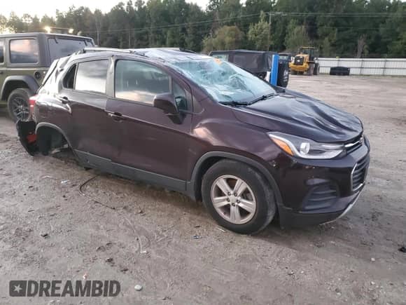 2021 Chevrolet Trax LT z VIN KL7CJLSB3MB328773, wystawiony jako Copart lot #85601425 z przebiegiem 47 541 mil mil oraz Szkoda całkowita • Salvage title. Historia ofert i sprzedaży dostępna na DreamBid. Obrazek 4.