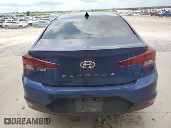 ✅ 2019 Hyundai Elantra SEL • VIN: 5NPD84LF6KH410650 • Lot: 65330255. Listed on Copart with 69,764 mi. Free auction sales archive from the USA and detailed vehicle history report at DreamBid. Image 6.