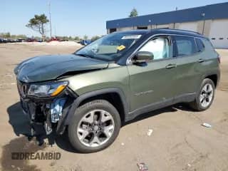 2020 Jeep Compass Limited z VIN 3C4NJDCB9LT216203, wystawiony jako Copart lot #80500965 z przebiegiem 32 867 mil mil oraz Szkoda całkowita • Salvage title. Historia ofert i sprzedaży dostępna na DreamBid. Obrazek 1.