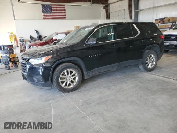 ✅ 2019 Chevrolet Traverse LS • VIN: 1GNERFKW0KJ141011 • Lot: 69295155. Wystawiony na Copart z przebiegiem 129 258 mil. Bezpłatny archiwum sprzedaży aukcyjnych z USA i szczegółowy raport historii pojazdu na DreamBid. Zdjęcie 1.