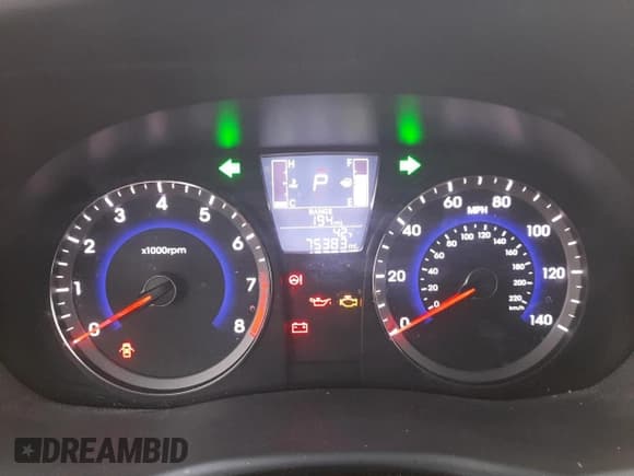 ✅ 2017 Hyundai Accent SE • VIN: KMHCT5AE8HU343411 • Лот: 38358394. Опубликован ранее на Copart с пробегом 75 383 миль. Бесплатный доступ к архиву аукционных продаж из США и подробный отчёт об истории автомобиля на DreamBid. Изображение 9.