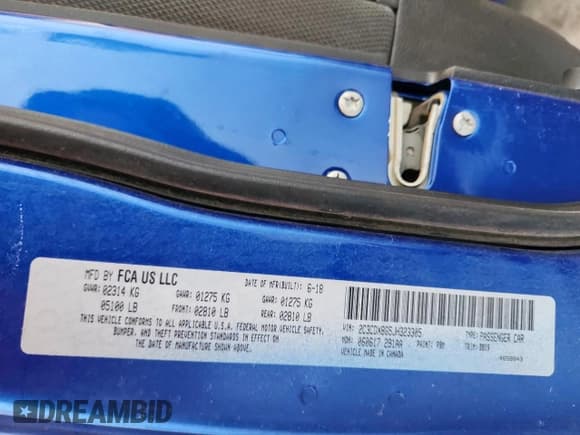 ✅ 2018 Dodge Charger SXT • VIN: 2C3CDXBG5JH323305 • Лот: 90953185. Опубликован ранее на Copart с пробегом 85 378 миль. Бесплатный доступ к архиву аукционных продаж из США и подробный отчёт об истории автомобиля на DreamBid. Изображение 12.