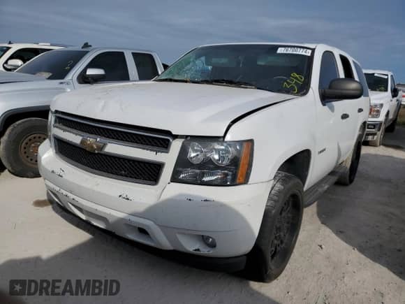2011 Chevrolet Tahoe Commercial with VIN 1GNSK4E05BR228410, listed as a Copart auction lot 76700774 with Not provided miles and Salvage title. Bid and sale history available at DreamBid. Image 1.