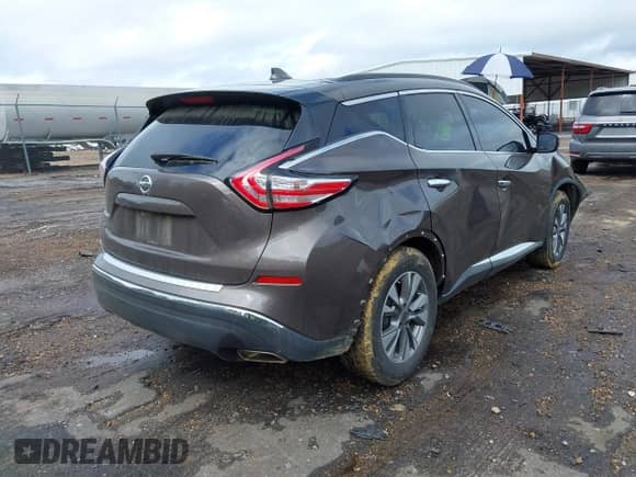2018 Nissan Murano SV with VIN 5N1AZ2MH5JN134296, listed as a IAAI auction lot 43378643 with 155,747 mi miles and . Bid and sale history available at DreamBid. Image 4.