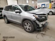 ✅ 2017 Honda Pilot EX-L • VIN: 5FNYF6H53HB087197 • Lot: 91640005. Listed on Copart with 112,028 mi. Free auction sales archive from the USA and detailed vehicle history report at DreamBid. Image 4.