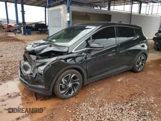 ✅ 2023 Chevrolet Bolt EV 2LT • VIN: 1G1FX6S07P4201881 • Lot: 82424045. Listed on Copart with 53,200 mi. Free auction sales archive from the USA and detailed vehicle history report at DreamBid. Image 1.