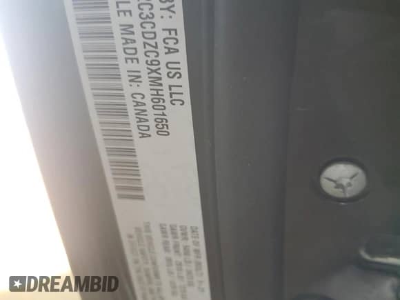 2021 Dodge Challenger SRT Hellcat с VIN 2C3CDZC9XMH601650, выставлен на аукционе Copart как лот 70405545 с пробегом 33 571 миль миль и Списание • Salvage title. История ставок и продаж доступна на DreamBid. Изображение 12.