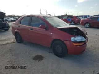 ✅ 2006 Chevrolet Aveo LS • VIN: KL1TD56646B681567 • Lot: 43339015. Wystawiony na Copart z przebiegiem 10 mil. Bezpłatny archiwum sprzedaży aukcyjnych z USA i szczegółowy raport historii pojazdu na DreamBid. Zdjęcie 4.
