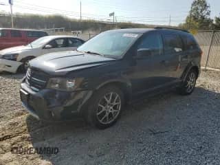 2015 Dodge Journey R/T with VIN 3C4PDDEG6FT740440, listed as a Copart auction lot 81462285 with 108,806 mi miles and Salvage title. Bid and sale history available at DreamBid. Image 1.