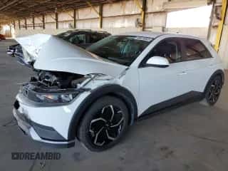 2022 Hyundai Ioniq 5 SEL z VIN KM8KN4AE3NU066078, wystawiony jako Copart lot #68876663 z przebiegiem 31 694 mil mil oraz . Historia ofert i sprzedaży dostępna na DreamBid. Obrazek 1.