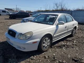 ✅ 2003 Hyundai Sonata • VIN: KMHWF25S13A827322 • Lot: 49780735. Listed on Copart with 84,264 mi. Free auction sales archive from the USA and detailed vehicle history report at DreamBid. Image 1.