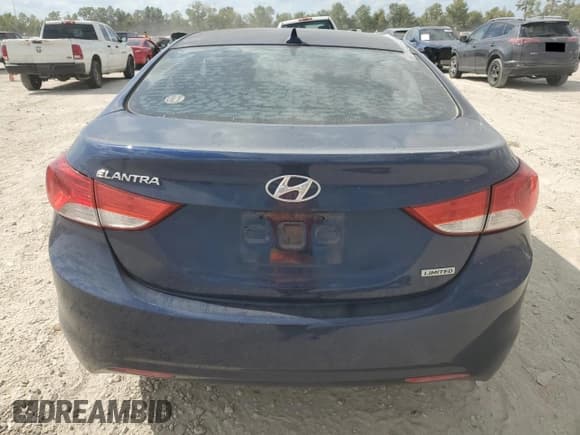 ✅ 2013 Hyundai Elantra GLS • VIN: KMHDH4AE0DU780538 • Lot: 87419585. Listed on Copart with 103,227 mi. Free auction sales archive from the USA and detailed vehicle history report at DreamBid. Image 6.