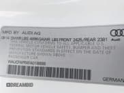 ✅ 2015 Audi A5 Premium • VIN: WAUCFAFRXFA018898 • Lot: 43384392. Listed on IAAI with 115,905 mi. Free auction sales archive from the USA and detailed vehicle history report at DreamBid. Image 9.