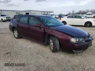 2004 Chevrolet Impala LS с VIN 2G1WH52K449230059, выставлен на аукционе Copart как лот 48449014 с пробегом 142 635 миль миль и Списание • Salvage title. История ставок и продаж доступна на DreamBid. Изображение 4.