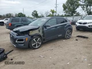✅ 2019 Hyundai Kona Ultimate • VIN: KM8K53A59KU331771 • Лот: 62845124. Опубликован ранее на Copart с пробегом 24 865 миль. Бесплатный доступ к архиву аукционных продаж из США и подробный отчёт об истории автомобиля на DreamBid. Изображение 1.