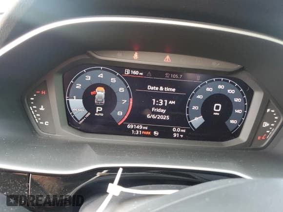 ✅ 2020 Audi Q3 Premium • VIN: WA1AECF34L1060655 • Lot: 59891475. Listed on Copart with 69,149 mi. Free auction sales archive from the USA and detailed vehicle history report at DreamBid. Image 9.