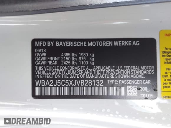 ✅ 2018 BMW 2 Series M240i • VIN: WBA2J5C5XJVB28132 • Лот: 38936618. Опубликован ранее на IAAI с пробегом 32 014 миль. Бесплатный доступ к архиву аукционных продаж из США и подробный отчёт об истории автомобиля на DreamBid. Изображение 9.