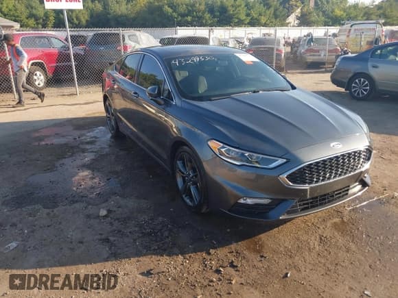 ✅ 2018 Ford Fusion Sport • VIN: 3FA6P0VP8JR195963 • Lot: 43299530. Listed on IAAI with 153,347 mi. Free auction sales archive from the USA and detailed vehicle history report at DreamBid. Image 1.