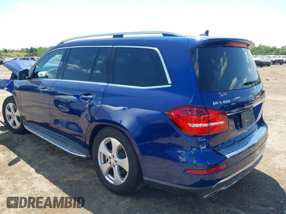 ✅ 2017 Mercedes-Benz GLS 450 • VIN: 4JGDF6EE6HA834847 • Lot: 43055147. Listed on IAAI with 169,563 mi. Free auction sales archive from the USA and detailed vehicle history report at DreamBid. Image 3.