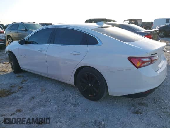 2020 Chevrolet Malibu LT with VIN 1G1ZD5ST8LF066550, listed as a IAAI auction lot 40651818 with Not provided miles and . Bid and sale history available at DreamBid. Image 3.