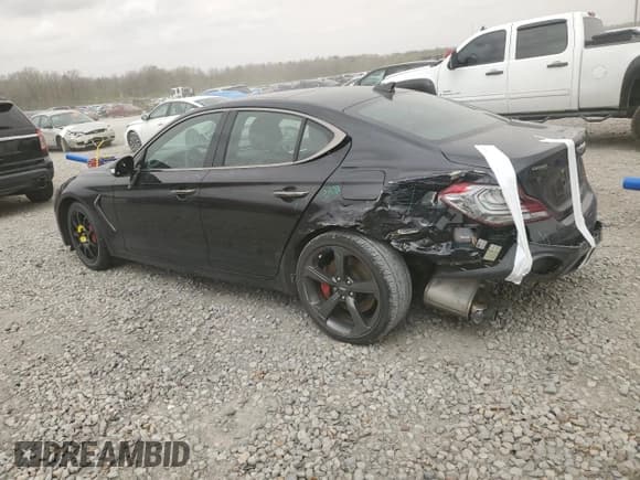 ✅ 2021 Genesis G70 3.3T • VIN: KMTG34LE0MU070859 • Lot: 49269845. Listed on Copart with 47,988 mi. Free auction sales archive from the USA and detailed vehicle history report at DreamBid. Image 2.