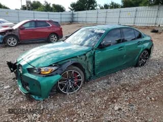 ✅ 2022 BMW M3 Competition • VIN: WBS33AY04NFL87762 • Lot: 62541035. Listed on Copart with 42,883 mi. Free auction sales archive from the USA and detailed vehicle history report at DreamBid. Image 1.