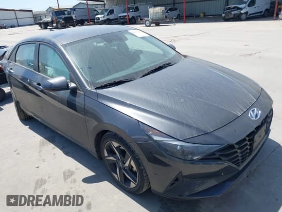 ✅ 2023 Hyundai Elantra SEL • VIN: 5NPLS4AG7PH111202 • Lot: 42014119. Listed on IAAI with 77,356 mi. Free auction sales archive from the USA and detailed vehicle history report at DreamBid. Image 1.
