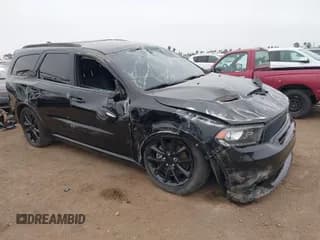 ✅ 2018 Dodge Durango R/T • VIN: 1C4SDHCT5JC186295 • Lot: 42541425. Listed on IAAI with 80,115 mi. Free auction sales archive from the USA and detailed vehicle history report at DreamBid. Image 1.