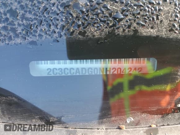 ✅ 2022 Chrysler 300 Touring L • VIN: 2C3CCADG0NH204242 • Lot: 72013625. Listed on Copart with Not provided. Free auction sales archive from the USA and detailed vehicle history report at DreamBid. Image 12.