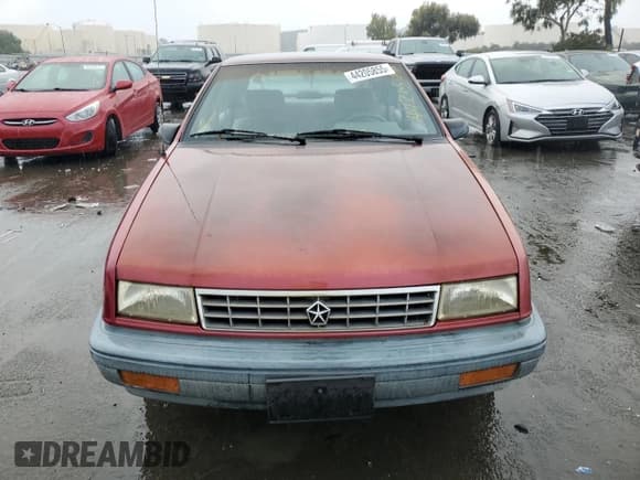 ✅ 1992 Plymouth Sundance • VIN: 1P3XP28D4NN165248 • Lot: 44205855. Listed on Copart with 70,897 mi. Free auction sales archive from the USA and detailed vehicle history report at DreamBid. Image 6.
