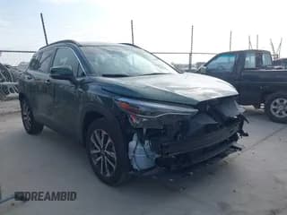 ✅ 2023 Toyota Corolla Cross XLE • VIN: 7MUEAAAG5PV058624 • Lot: 43478337. Listed on IAAI with 28,466 mi. Free auction sales archive from the USA and detailed vehicle history report at DreamBid. Image 1.