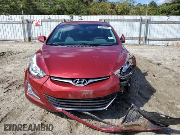 2016 Hyundai Elantra SE with VIN 5NPDH4AEXGH652715, listed as a Copart auction lot 85778915 with 108,996 mi miles and Salvage title. Bid and sale history available at DreamBid. Image 5.